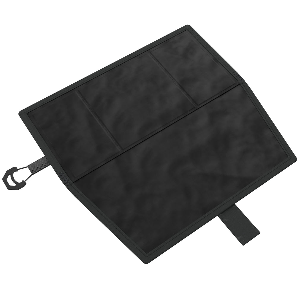 KOM Saddle Roll, unrolled and empty, inside view