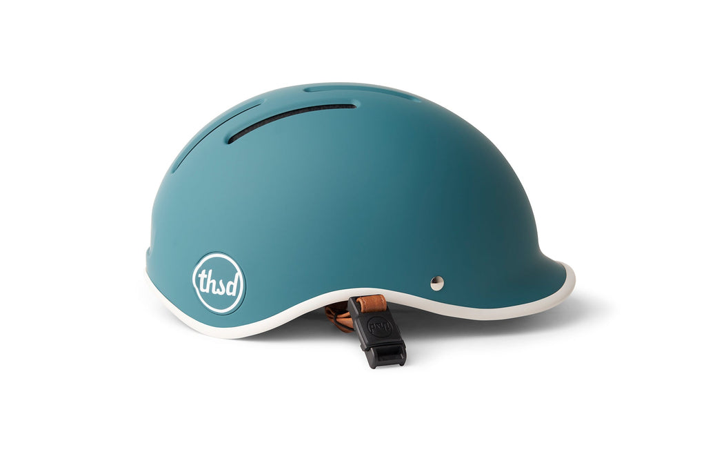 Heritage 2.0 Bike & Skate Helmet, teal, side profile