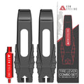 KOM tire levers with Presta valve core remover