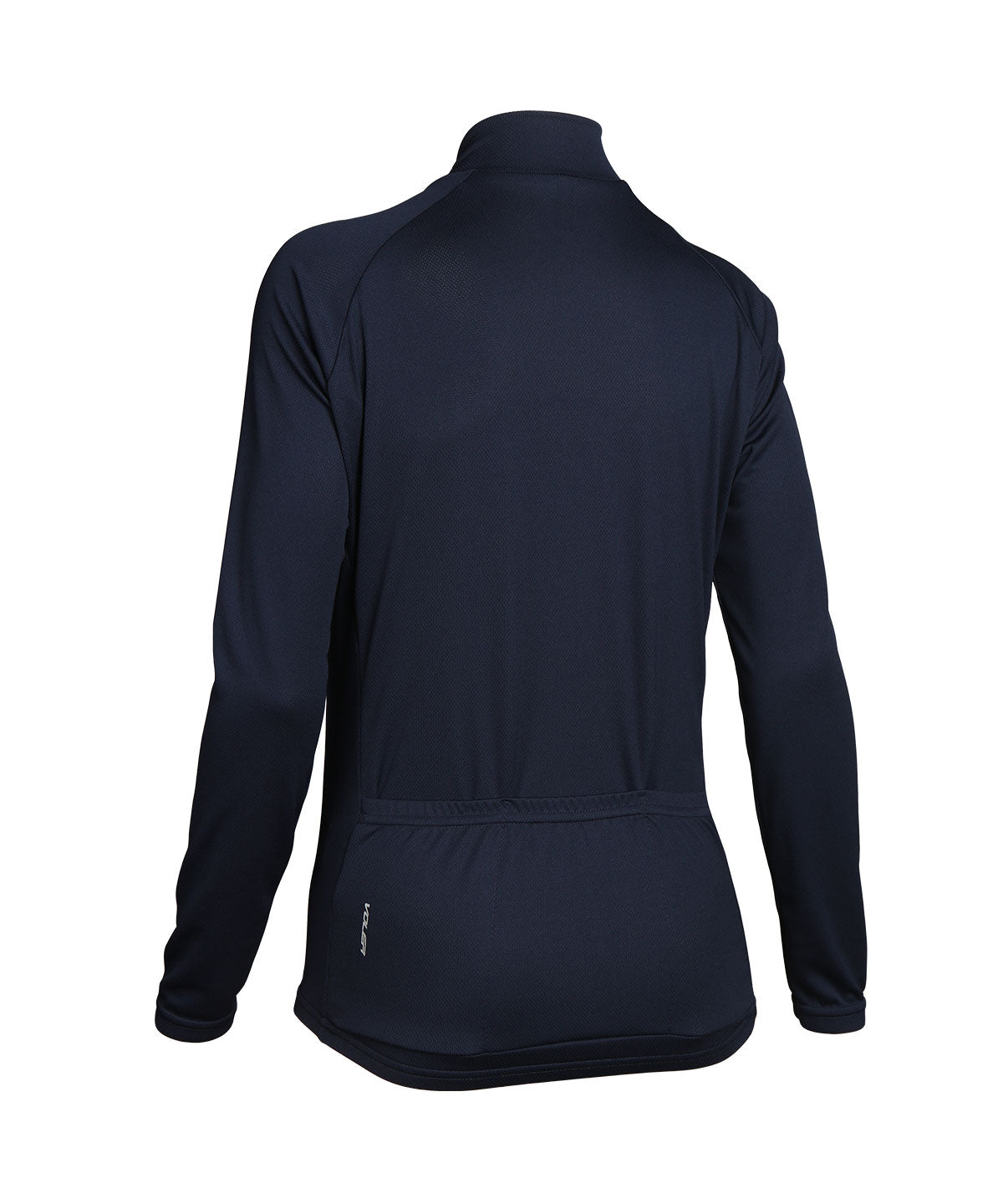 Voler Women's Jet Lightweight Long Sleeve Jersey, navy, back view