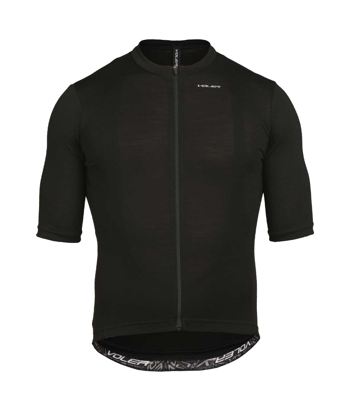 Voler Men's Lightweight Merino Jersey, Black