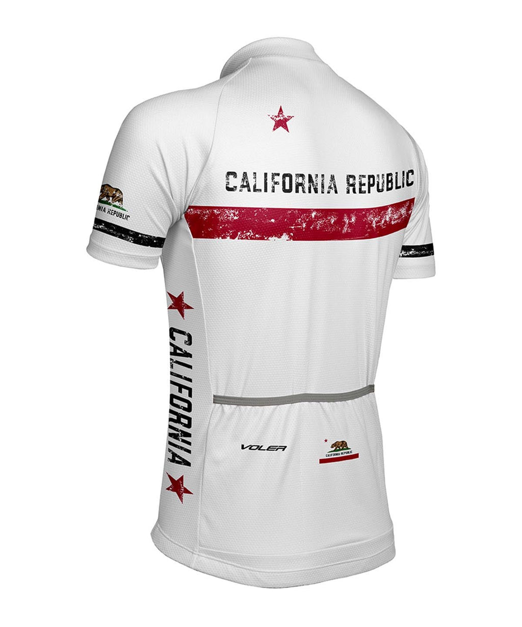 Voler Men's Peloton Jersey, California Vintage