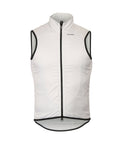 Voler men's wind vest in Salt off-white