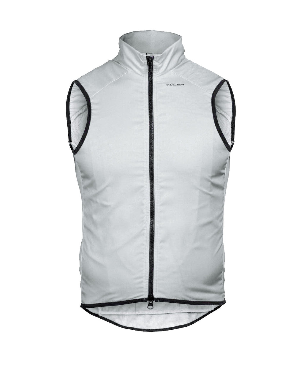 Voler men's wind vest in Cloud Grey