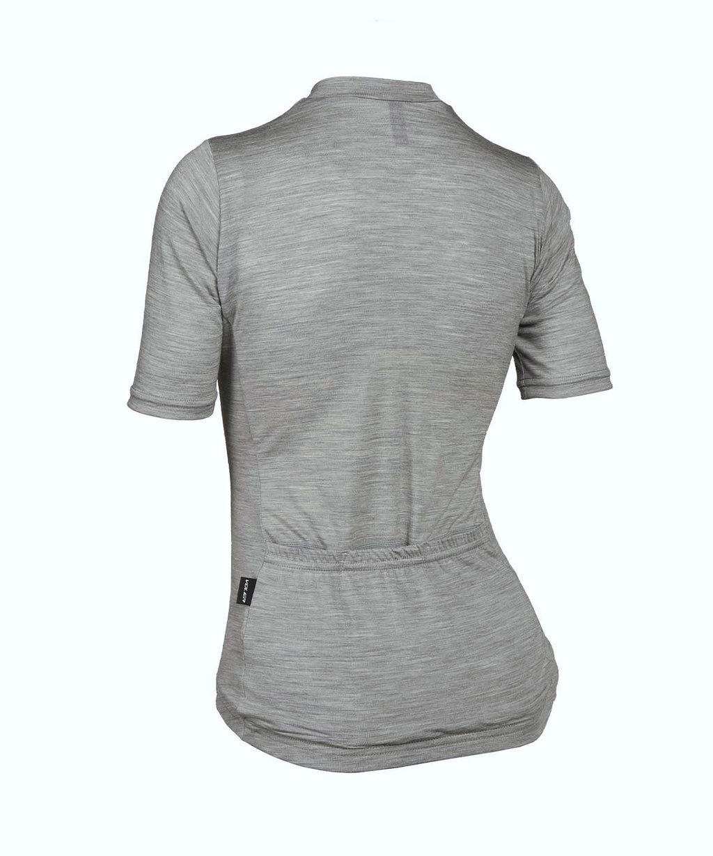 Voler Women's Lightweight Merino Jersey, Grey Heather