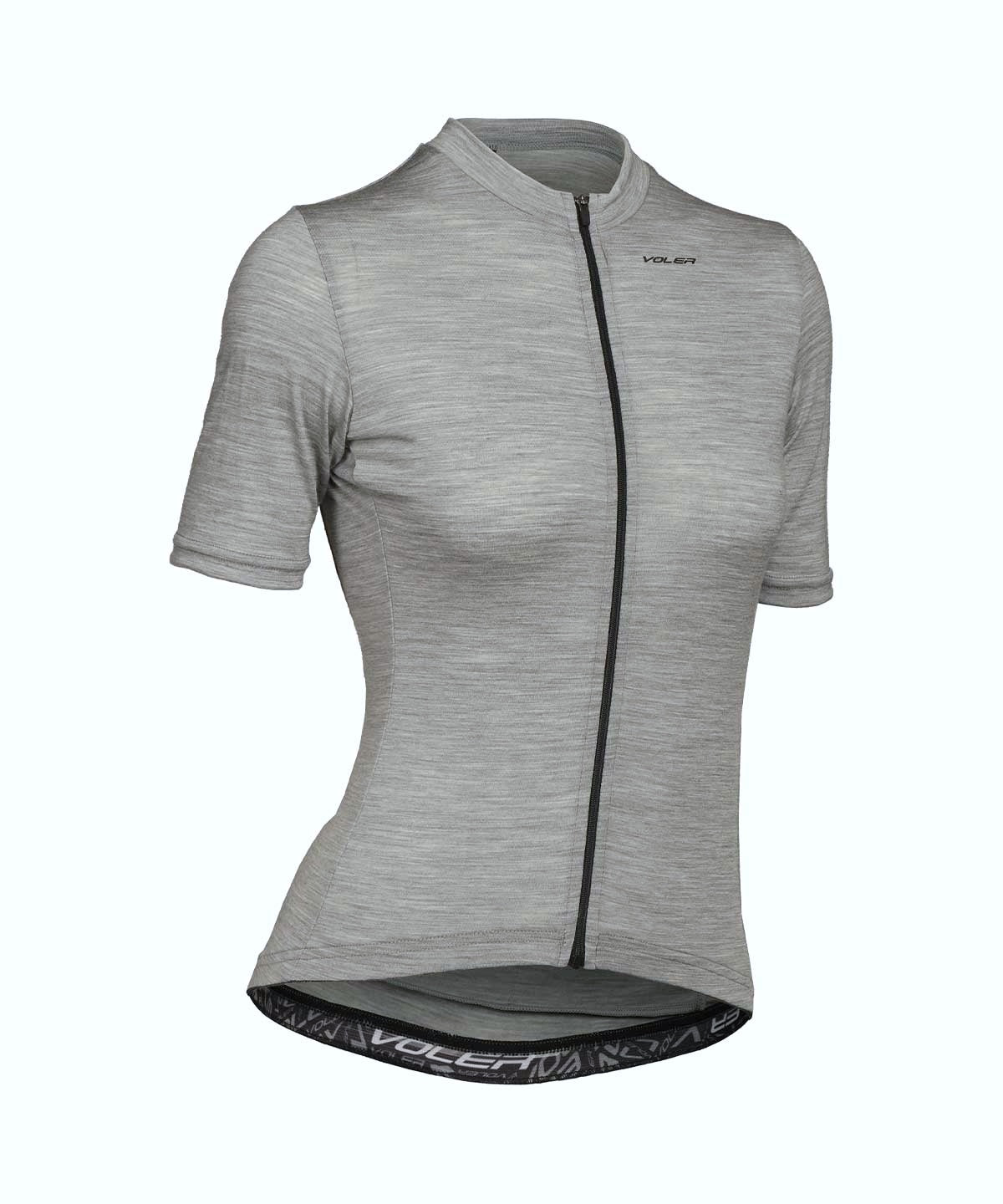 Voler Women's Lightweight Merino Jersey, Grey Heather