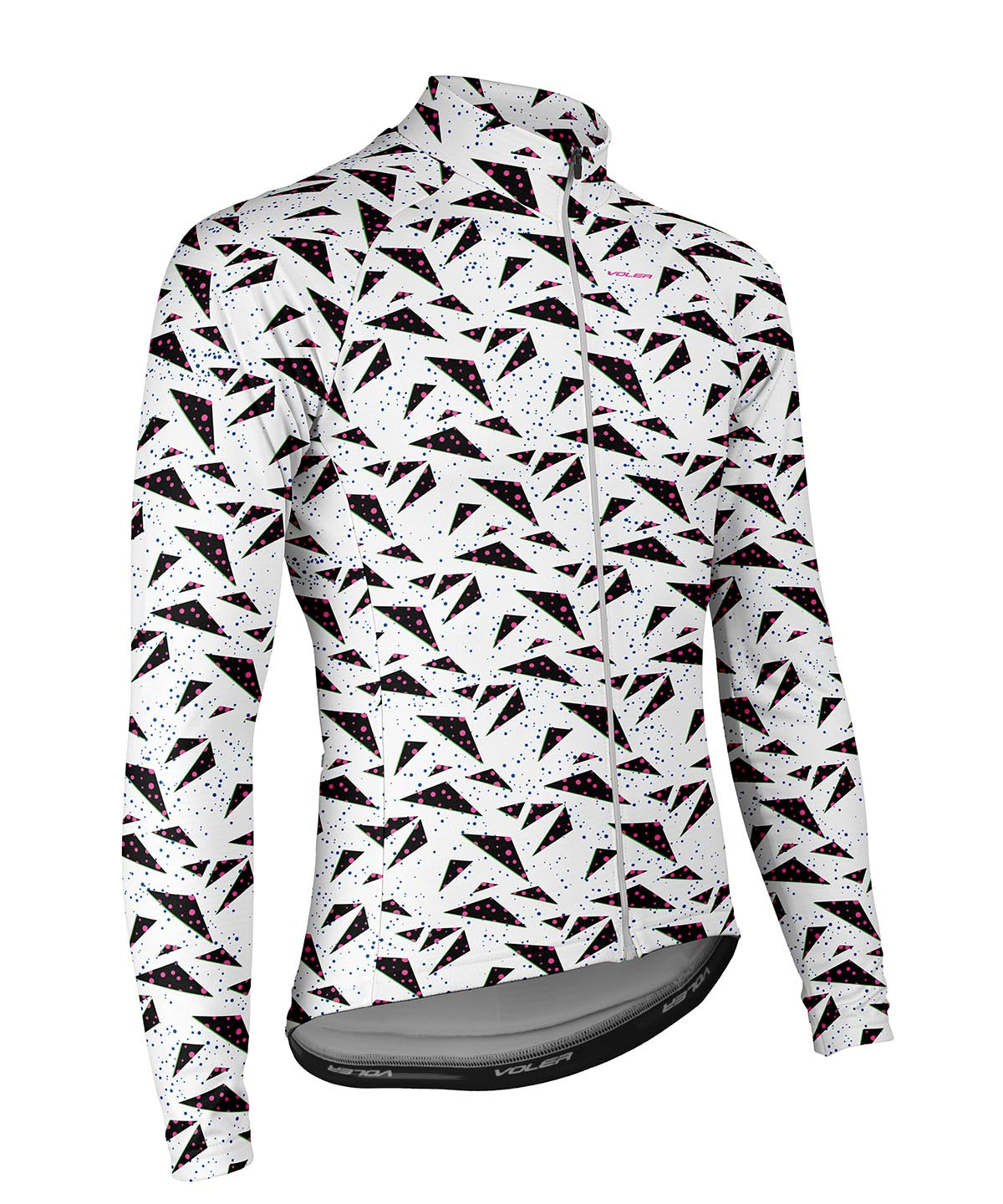 Voler Men's Peloton Thermal Jersey, Party Pace