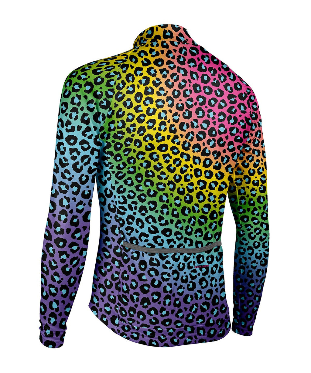 Voler Men's Peloton Thermal Jersey, Party Pace