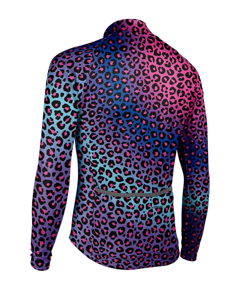 Voler Men's Peloton Thermal Jersey, Party Pace