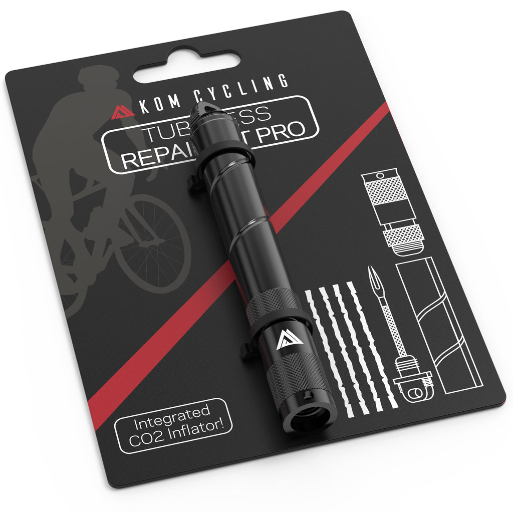 KOM Tire Repair Tool PRO, Black