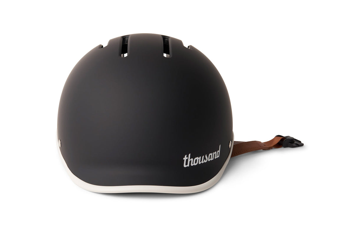 Heritage 2.0 Bike & Skate Helmet, black, rear angle
