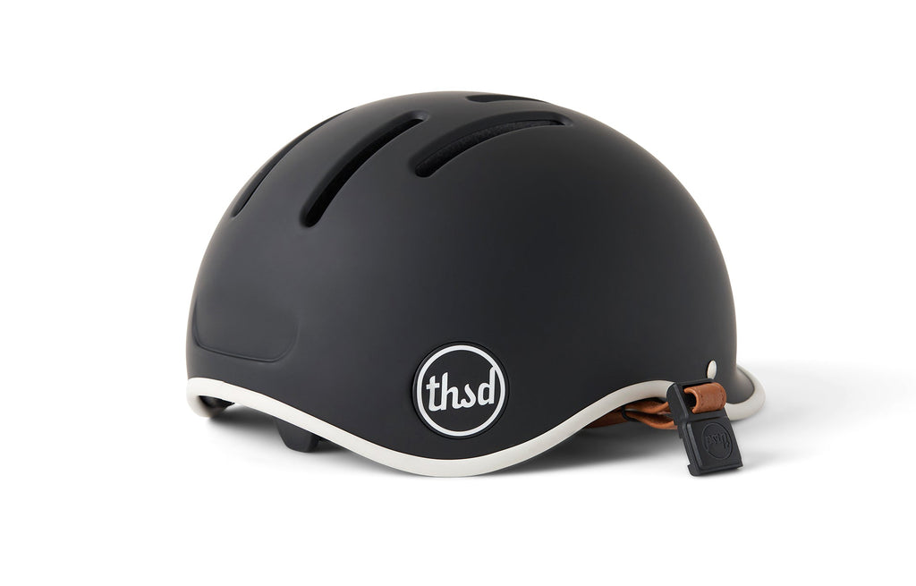 Heritage 2.0 Bike & Skate Helmet, black, rear side angle