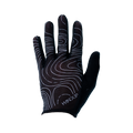 Handup Summer LITE Gloves, Topo Map Black, full-finger cycling glove