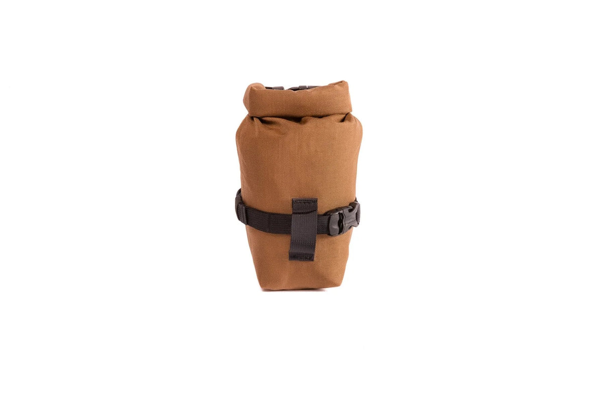 Outer Shell Rolltop Saddlebag, Brown