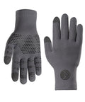 Cross Point Waterproof Knit Gloves: Pro Wool, Grey