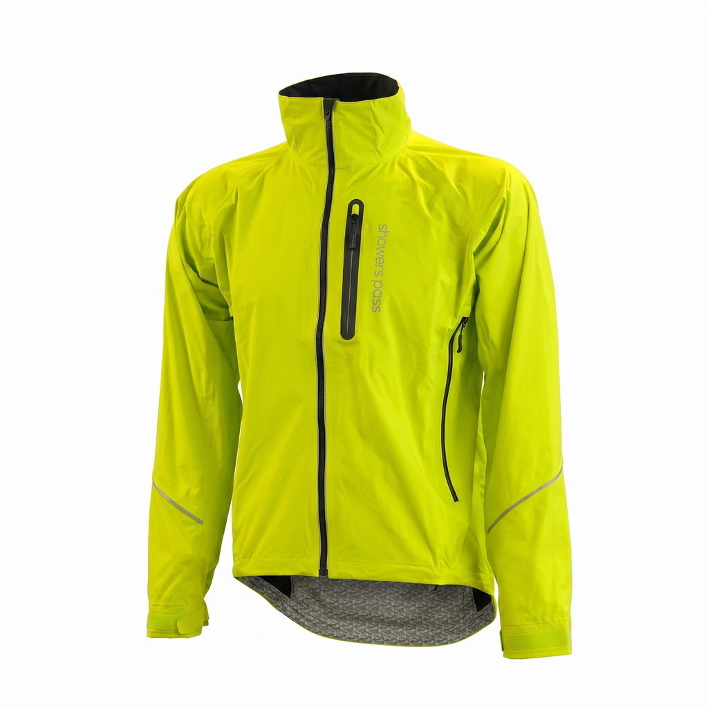 Men's Century Jacket, hi-vis yellow, front view