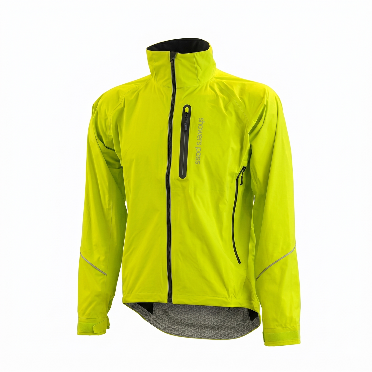 Men's Century Jacket, hi-vis yellow, front view