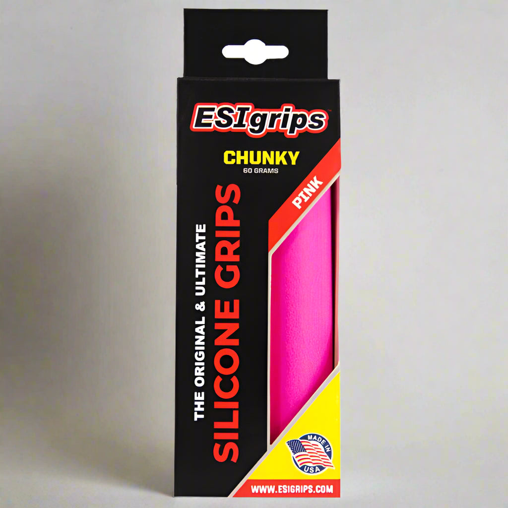 ESI Chunky Grips, pink, in retail package