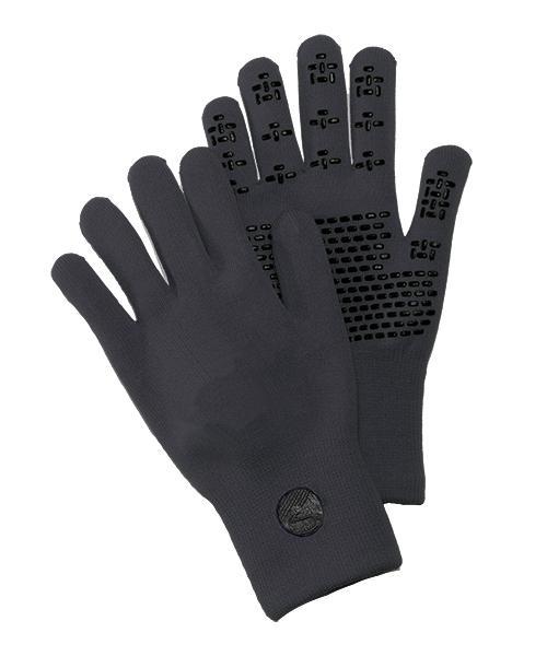 Cross Point Waterproof Knit Gloves: Pro Wool, charcoal pair