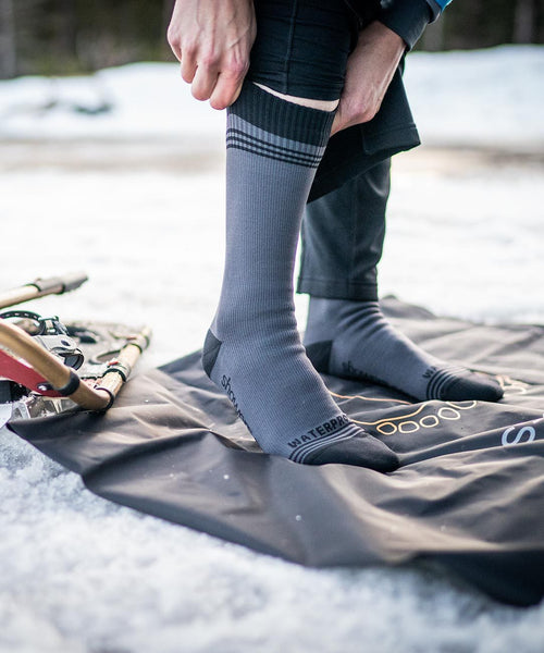 Showers Pass Cross Point Classic Wool waterproof sock, view 2