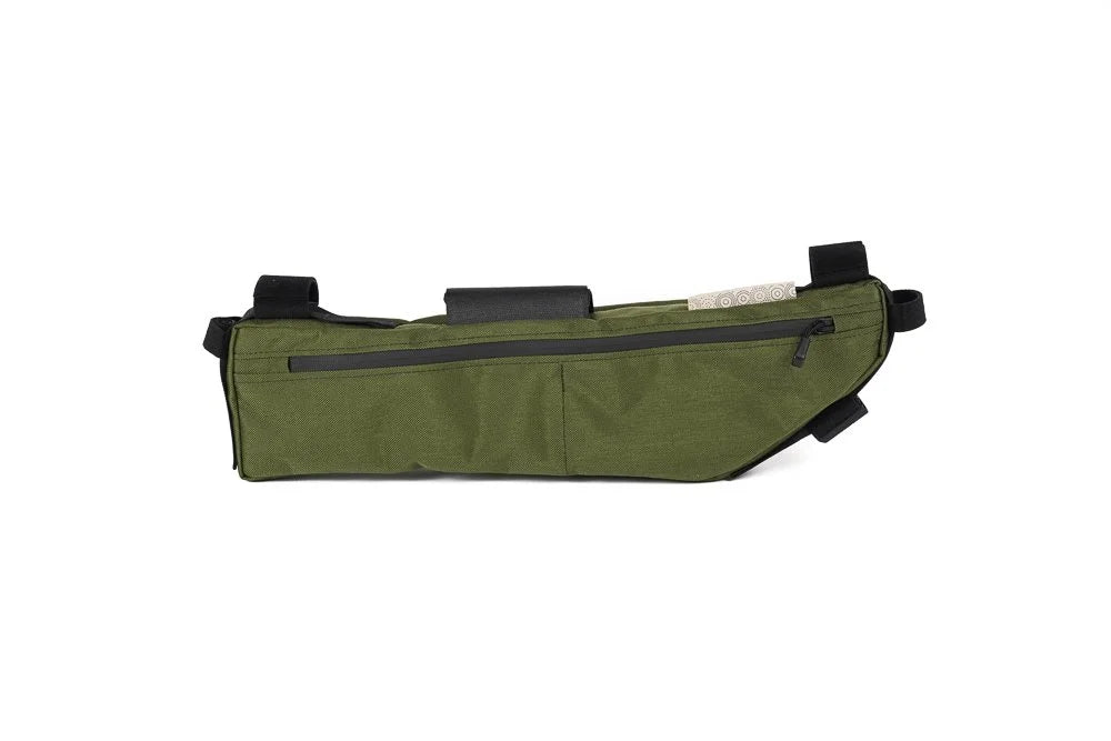 Outer Shell Half Frame Bag, Olive