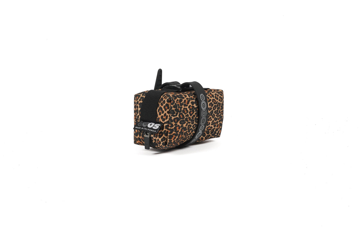 Outer Shell Mini Saddlebag, Leopard