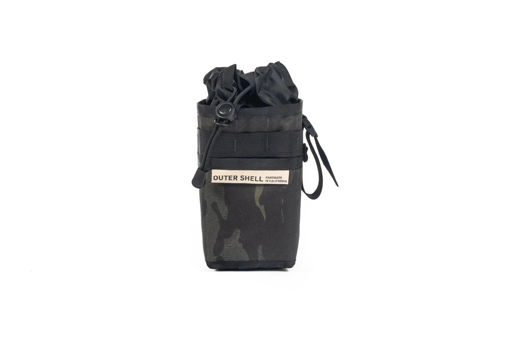 Outer Shell Stem Caddy, camo, front view
