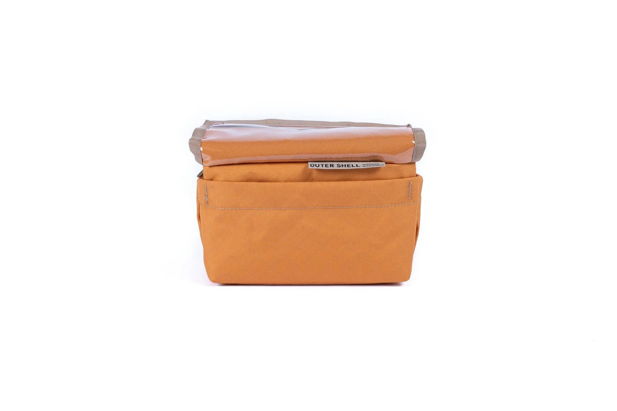 Outer Shell Drawcord Handlebar Bag, Marigold ECOPAK