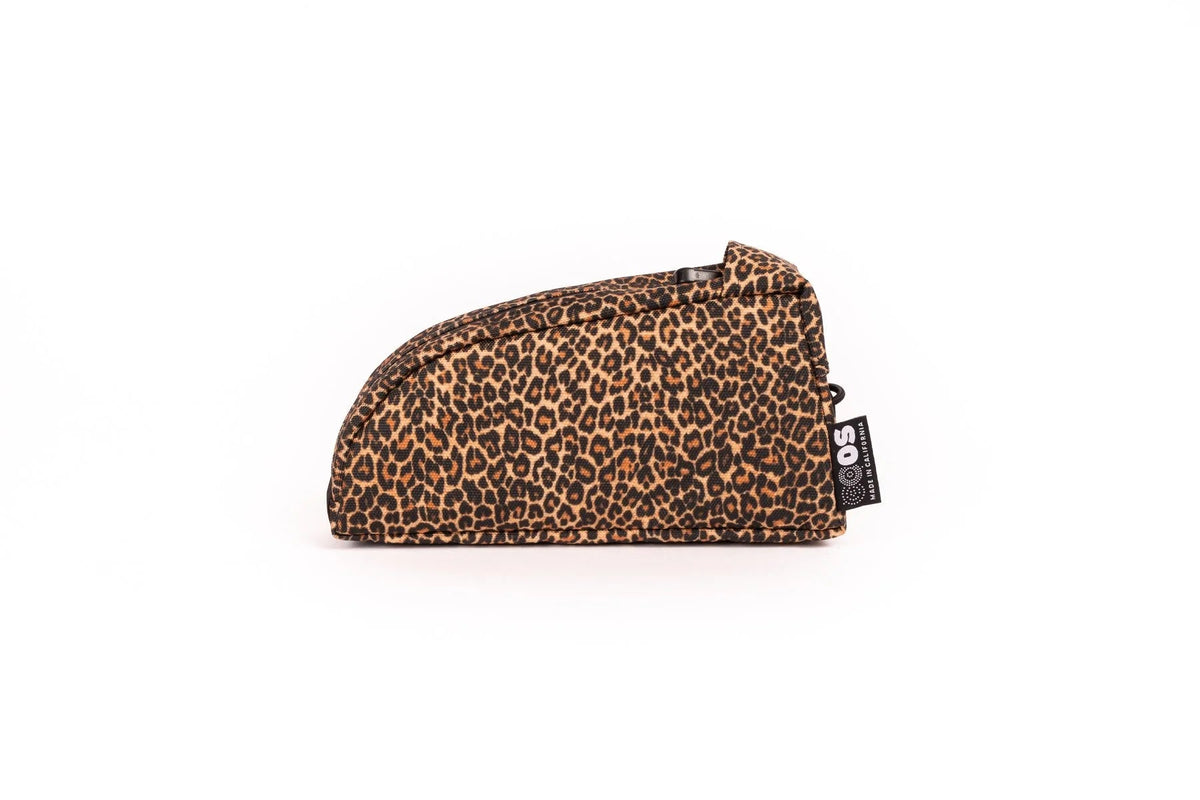 Outer Shell Top Tube Bag, Leopard