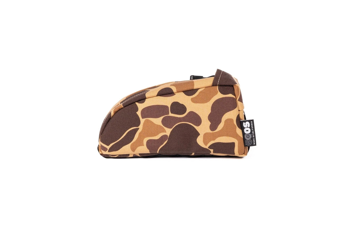 Outer Shell Top Tube Bag, Autumn Duck Camo