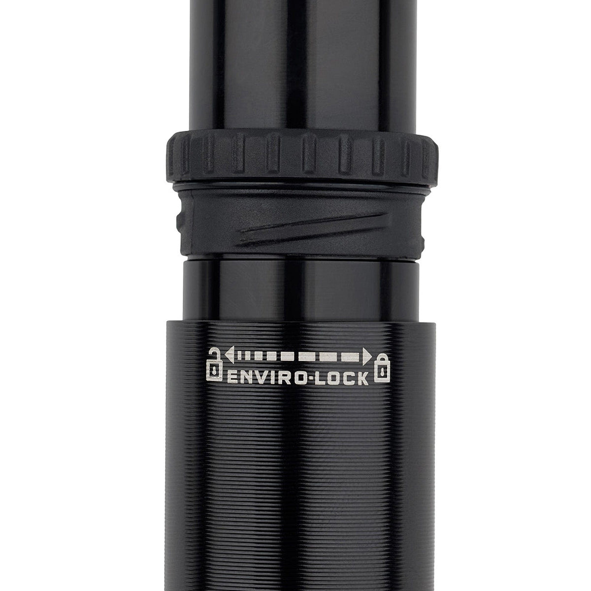 Wolf Tooth EnCase Pump 40cc, close-up of the Enviro-Lock seal