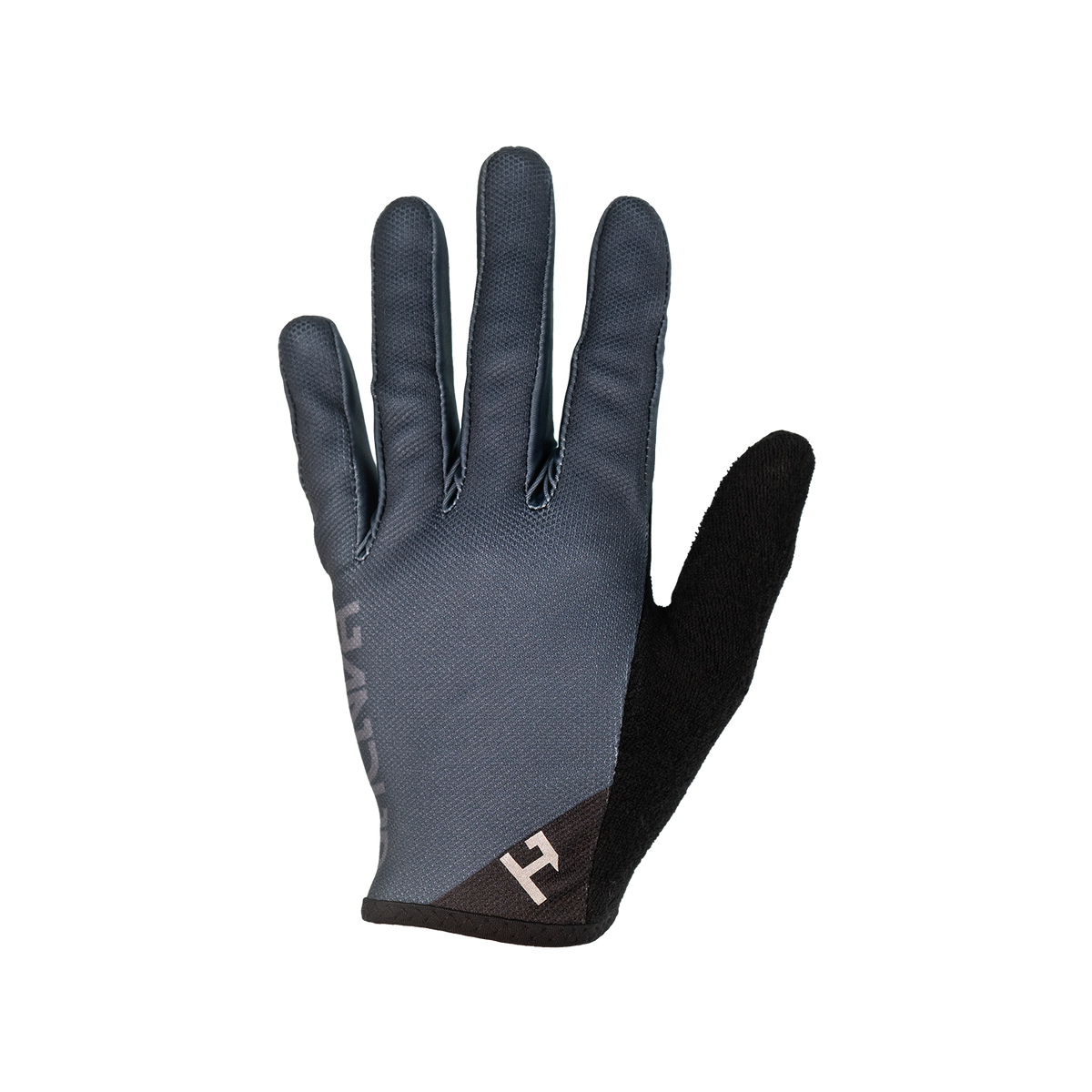 Handup Gloves, Blue Steel, full-finger cycling glove