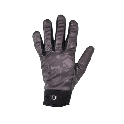 Handup ColdER Plus Gloves, Black Strata, full-finger cycling glove