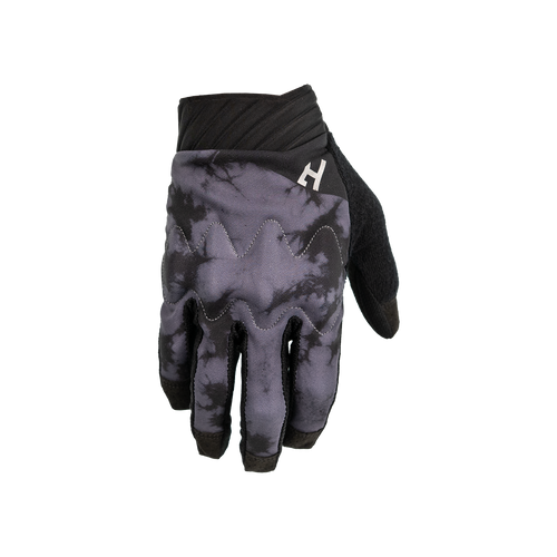 Handup Pro-Tection Gloves, Acid Wash Grey, full-finger cycling glove