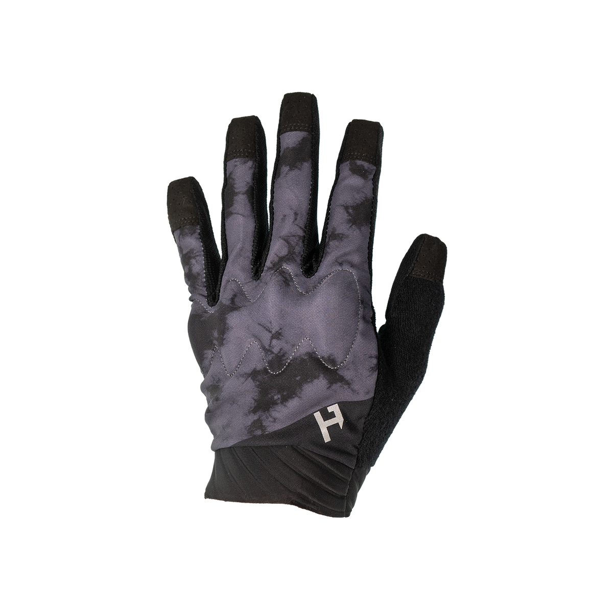 Handup Pro-Tection Gloves, Acid Wash Grey, single glove laid flat, back of hand