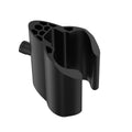 KOM Hexa-Grasp shim in black, shaped to fit D-shaped and aero seatposts