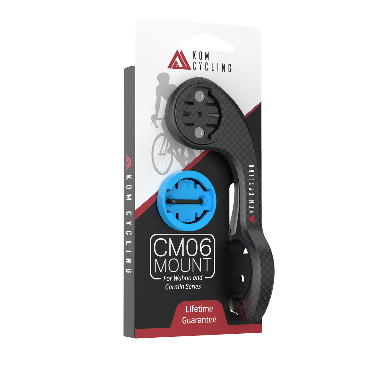 KOM CM06 Quick Release Computer Mount with GoPro Adapter, in retail packaging