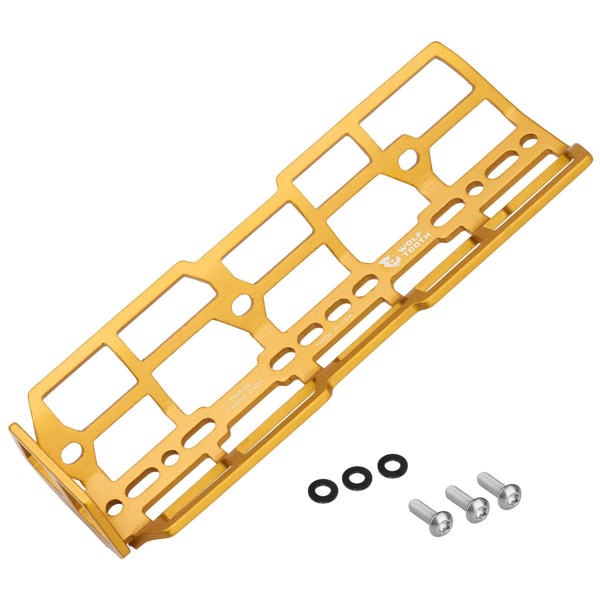 Wolf Tooth Morse Cargo Cage, Gold