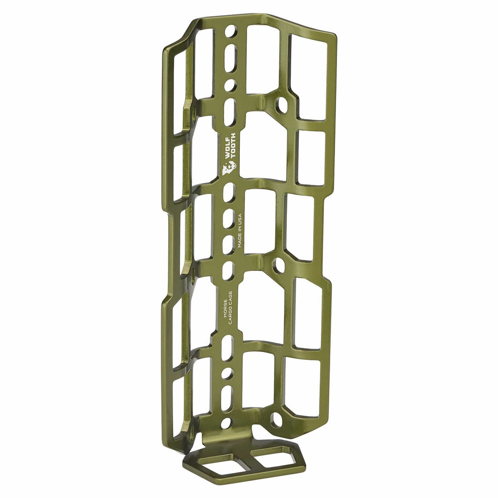 Wolf Tooth Morse Cargo Cage, olive green, front view