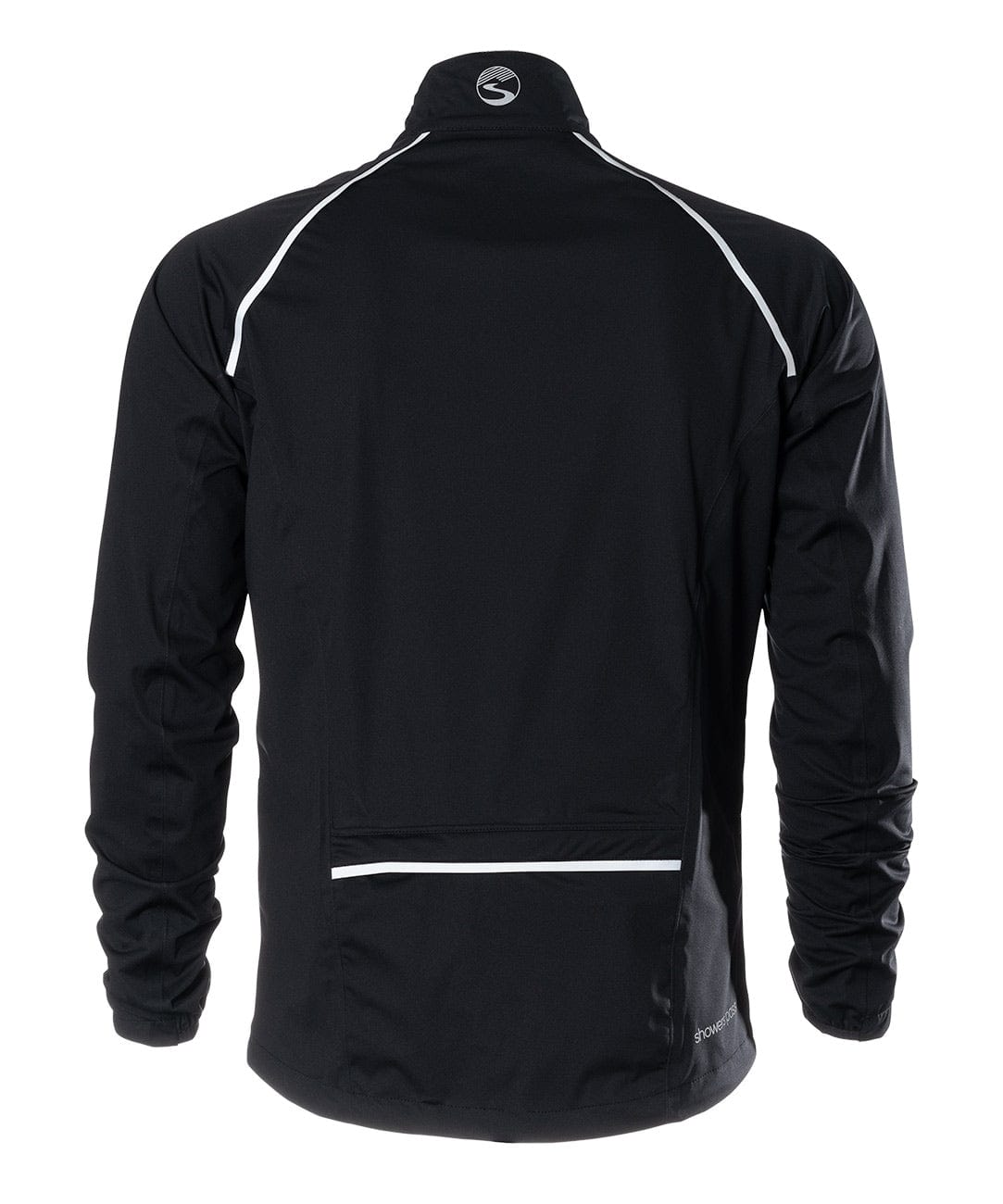 Men's Cloudburst Jacket, black, back view