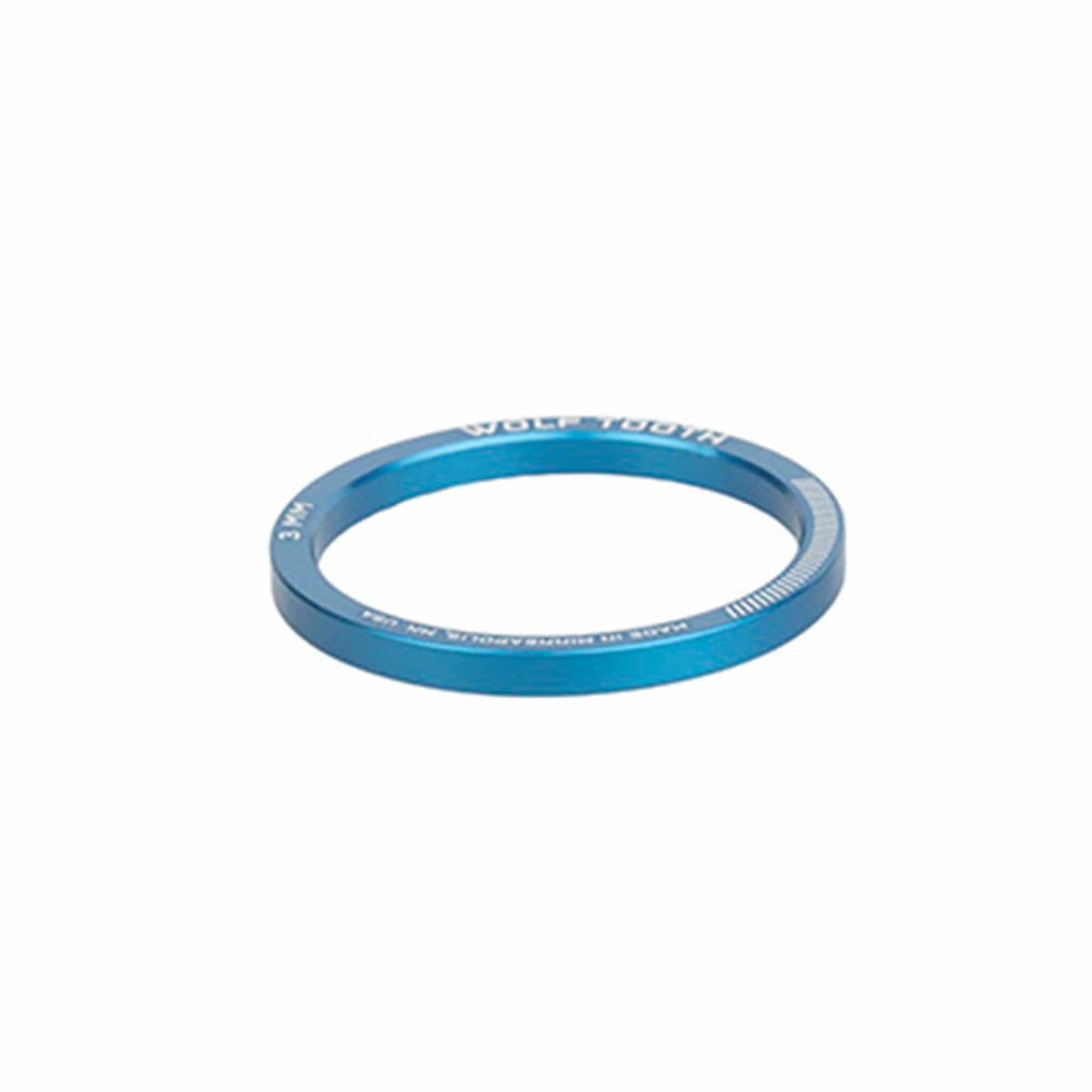 Wolf Tooth Precision Headset Spacers, Blue