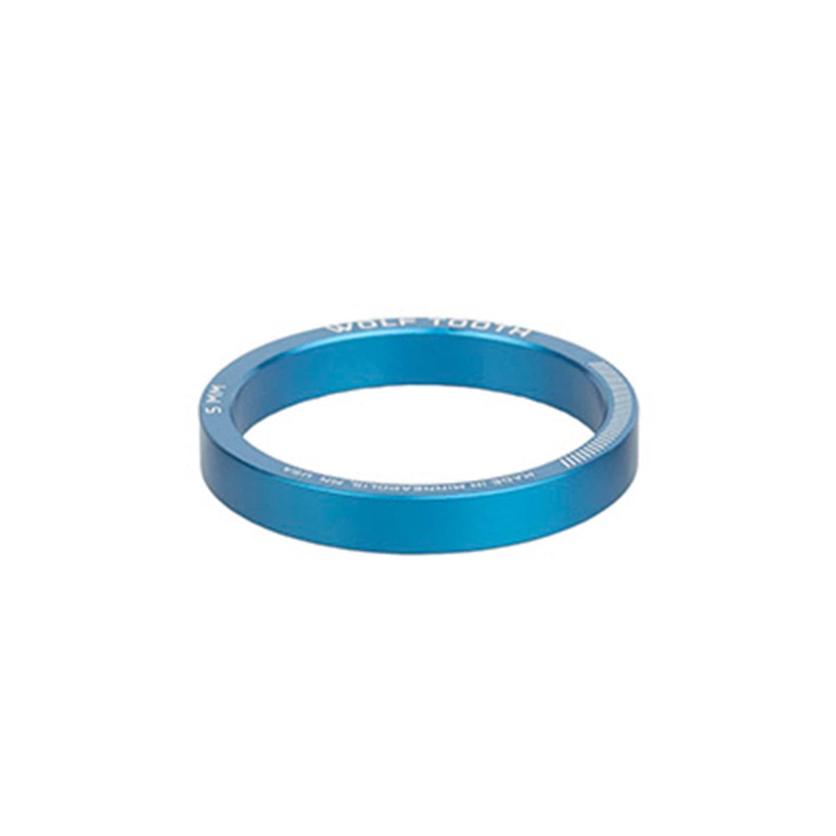 Wolf Tooth Precision Headset Spacers, Blue