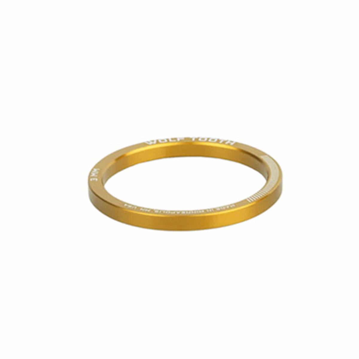 Wolf Tooth Precision Headset Spacers, Gold