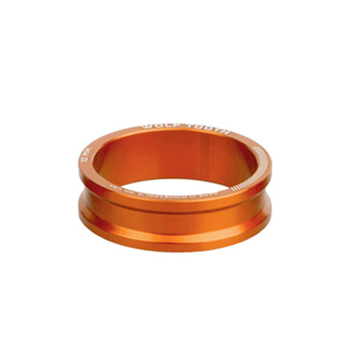 Wolf Tooth Precision Headset Spacers, Orange