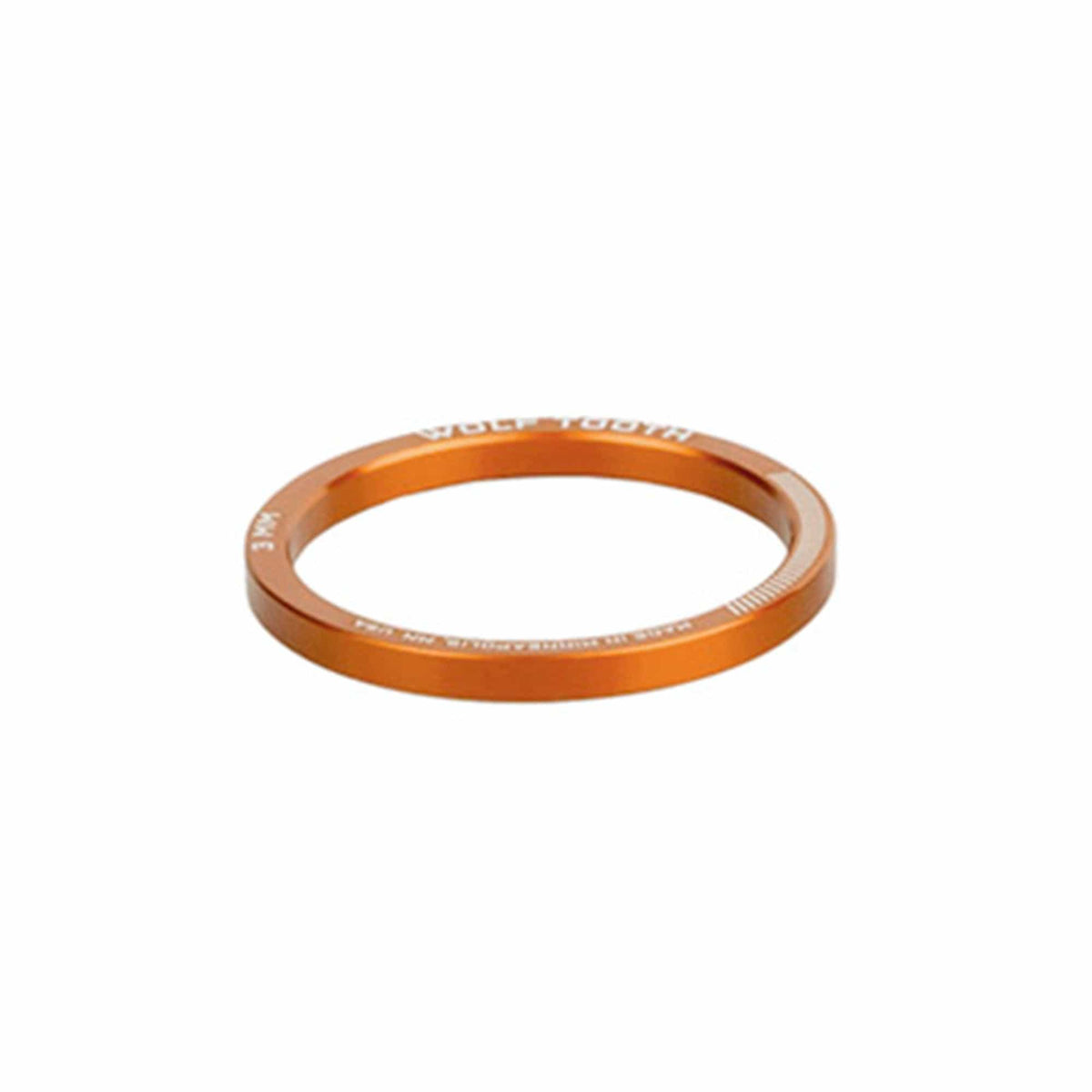 Wolf Tooth Precision Headset Spacers, Orange