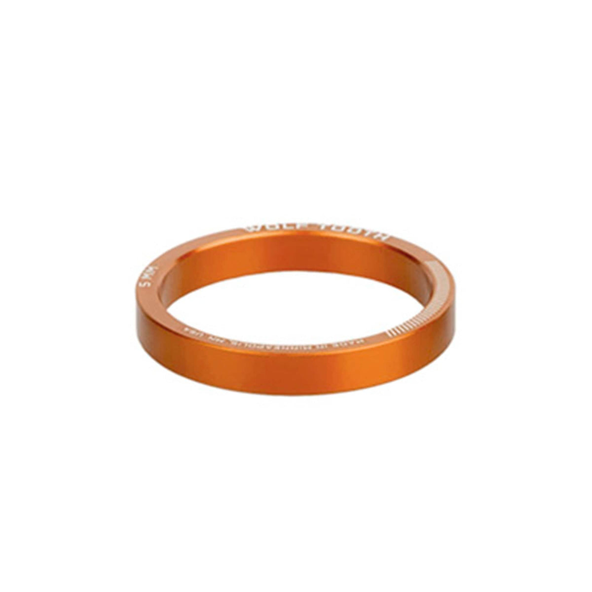 Wolf Tooth Precision Headset Spacers, Orange