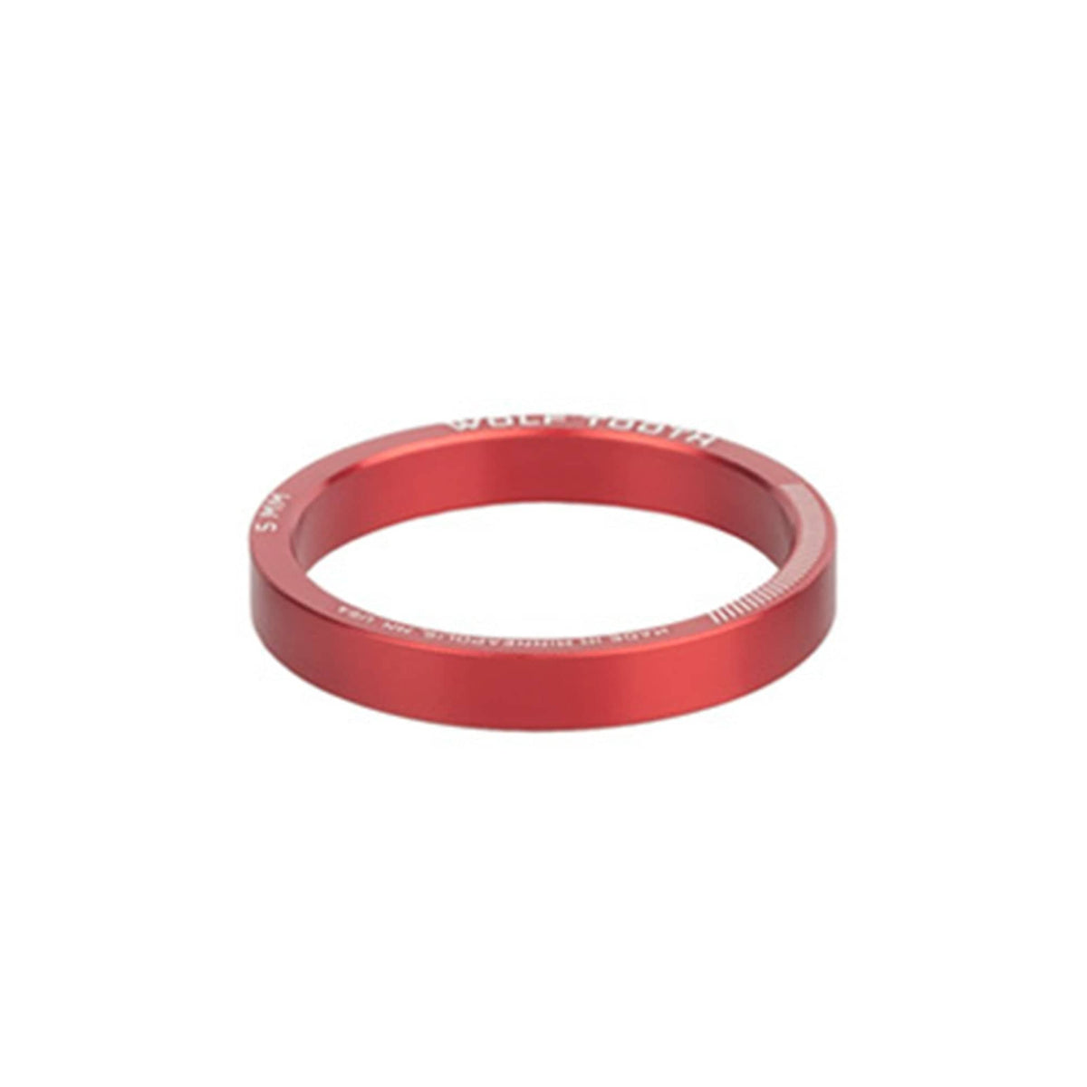 Wolf Tooth Precision Headset Spacers, Red