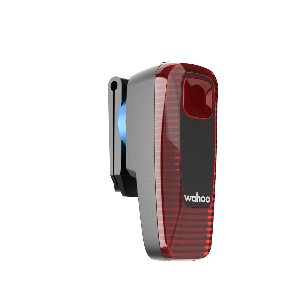 KOM Saddle Bag Radar Mount for Garmin Varia, with a Wahoo radar tail light attached