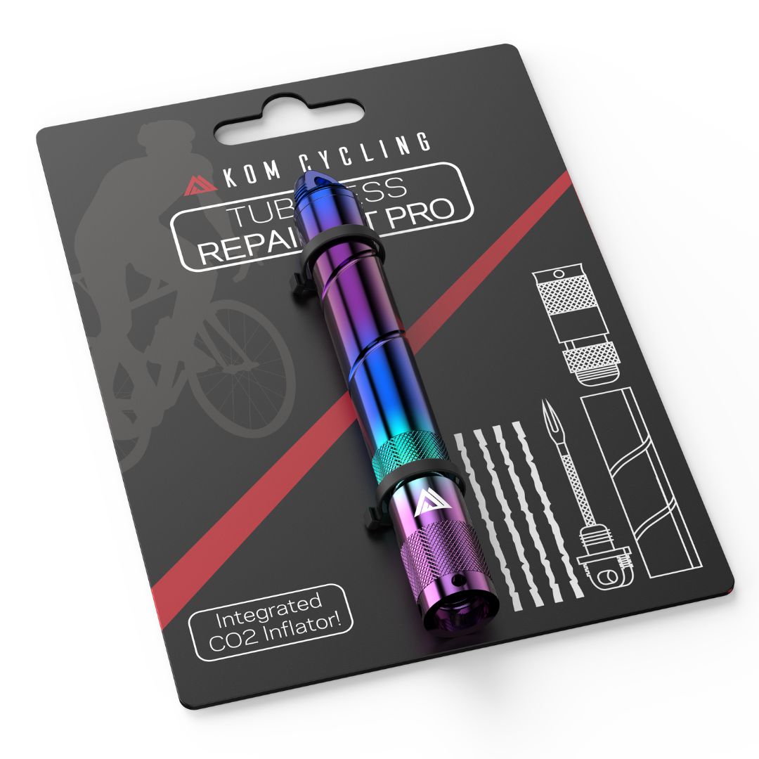 KOM Tire Repair Tool PRO, Iridescent