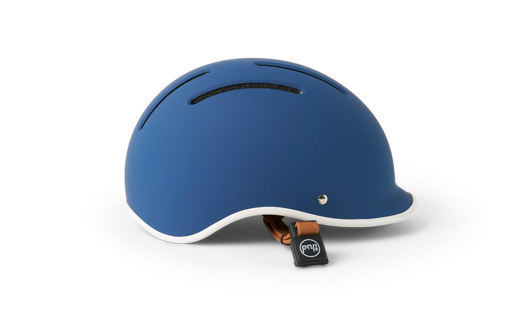 Thousand Jr. Kids Helmet, navy, side profile
